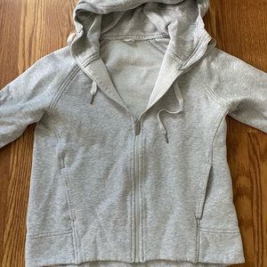 Lululemon women grey hoodie sweater